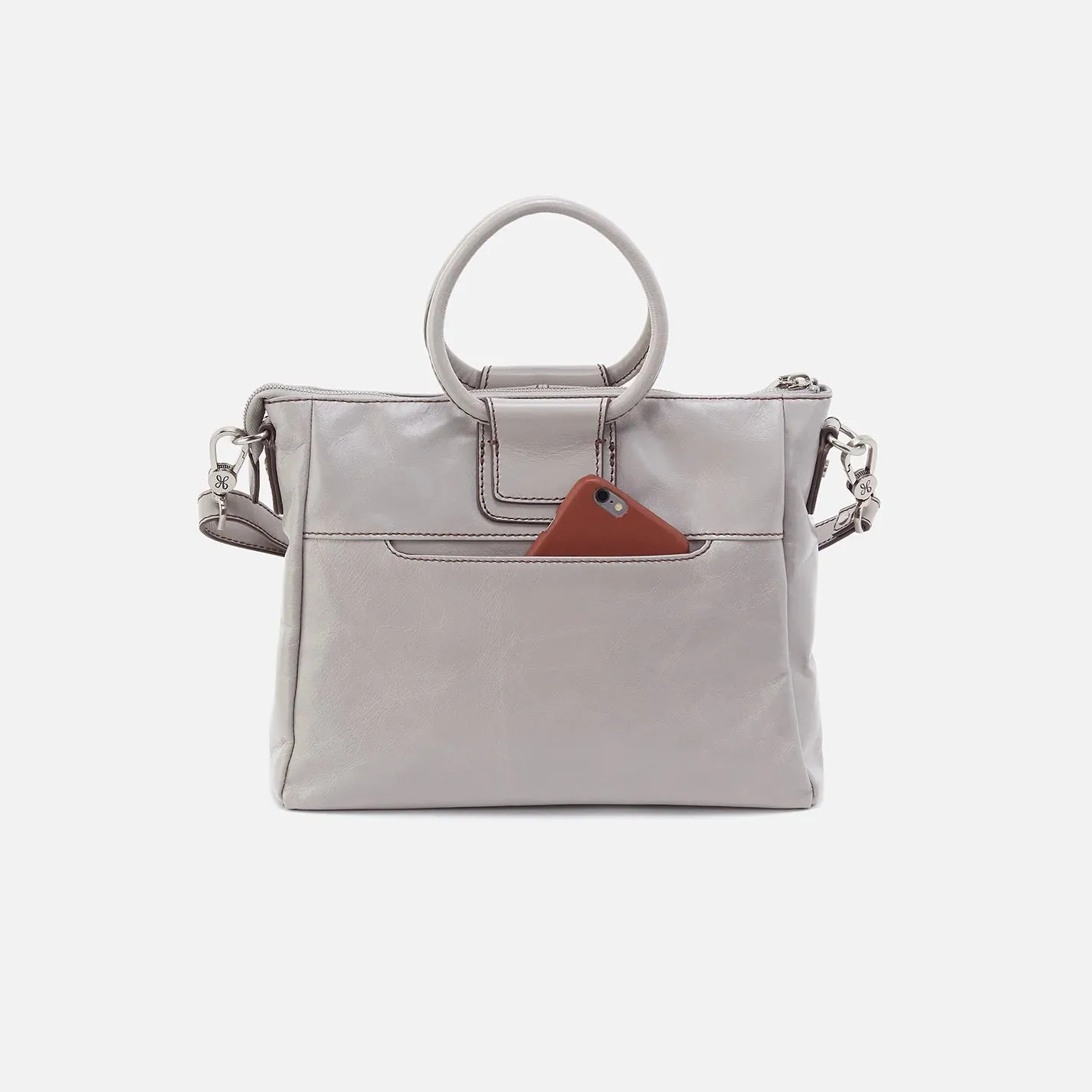 Sheila Medium Satchel | Polished Leather