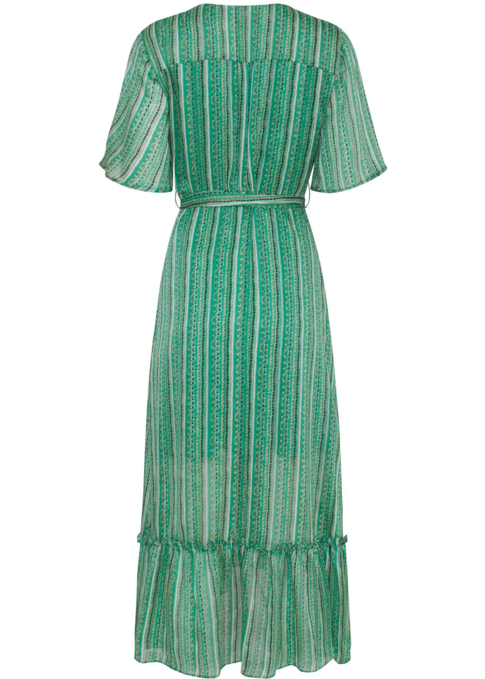 Smashed Lemon Dream The Dream 70's Maxi Dress Green