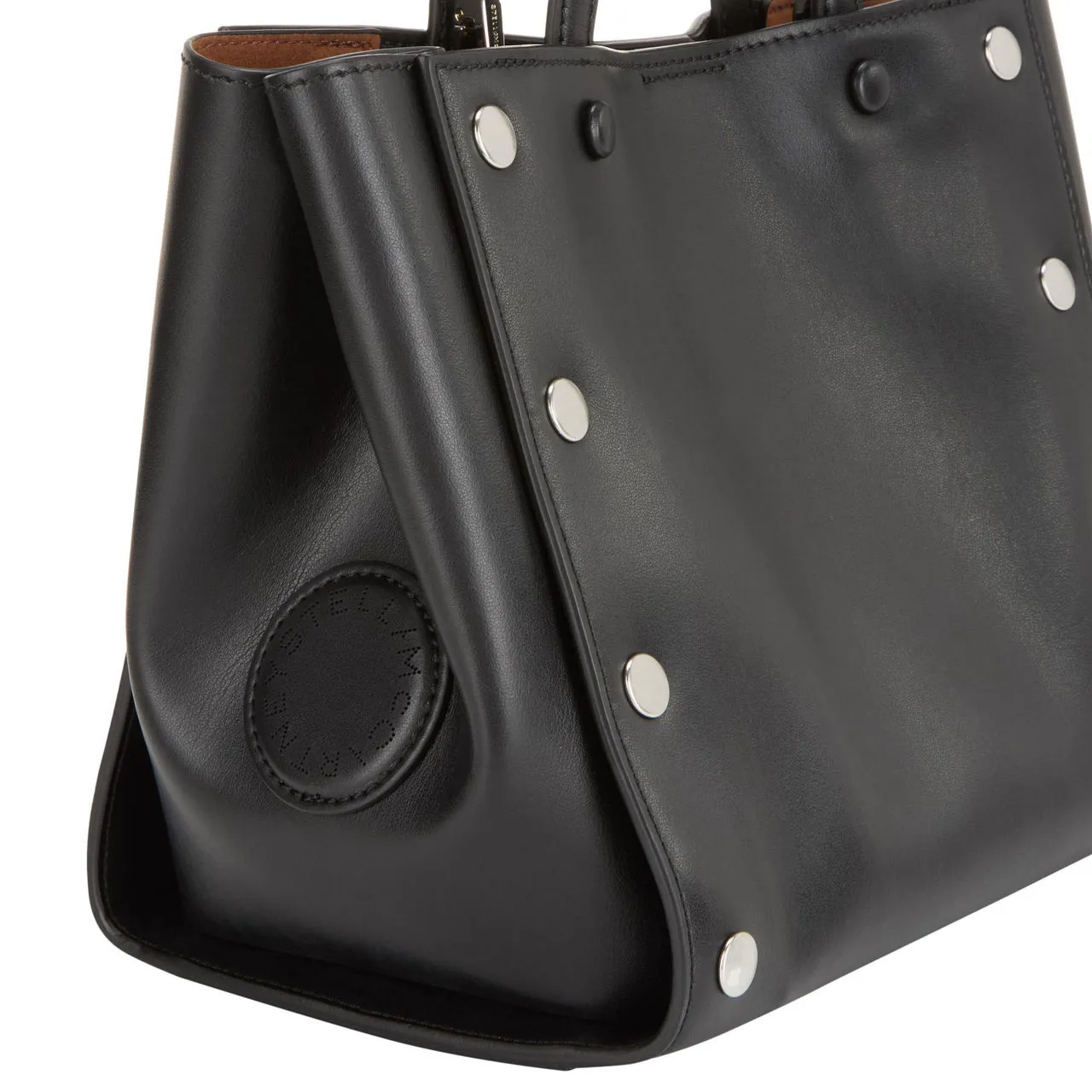 STELLA MCCARTNEY New Mini Stud Tote Bag - Black