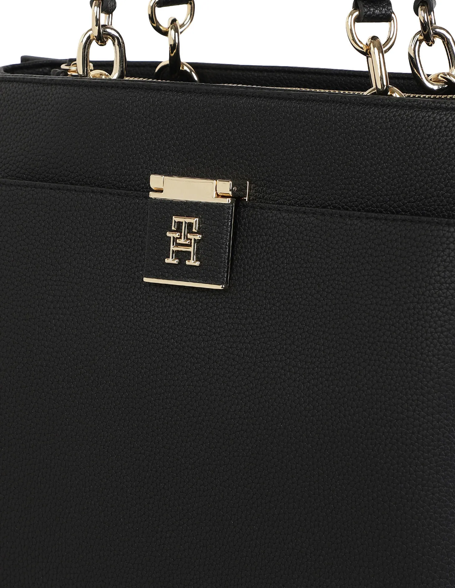 Tommy Hilfiger Textured Satchel Bag