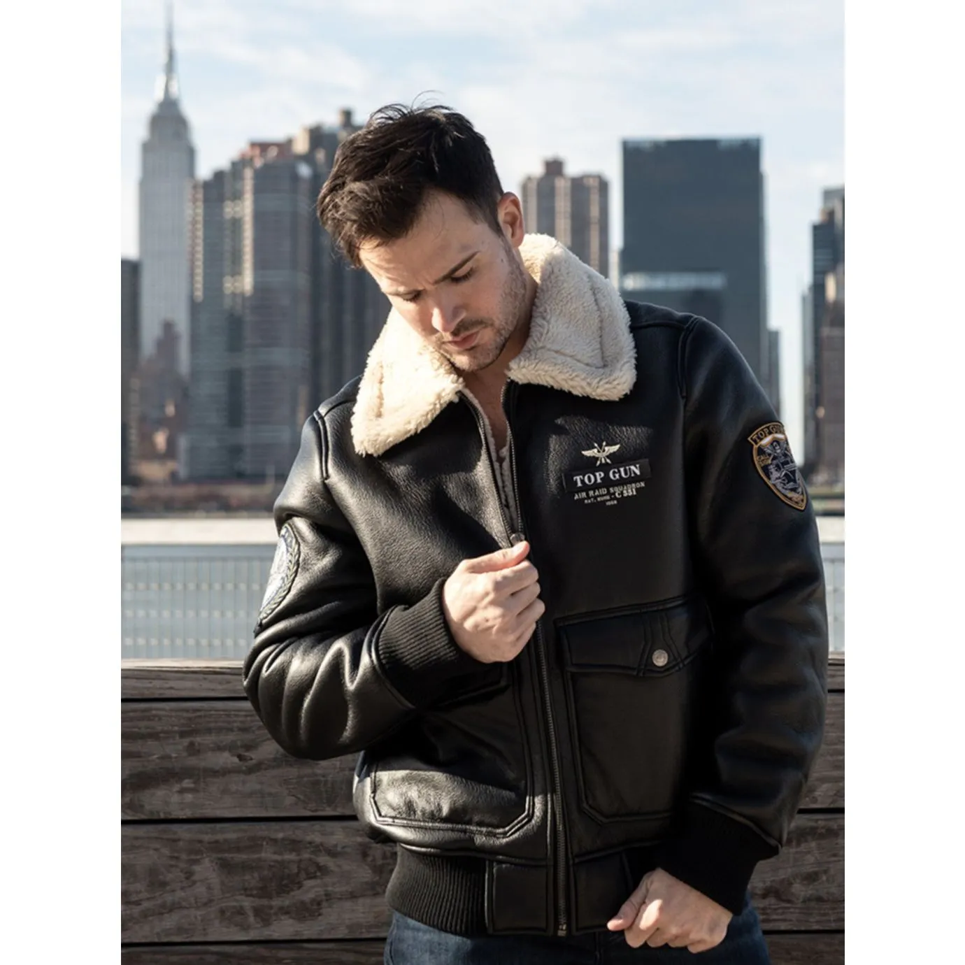 TopGun "Insignia"  Bomber Jacket | Flightstore UK