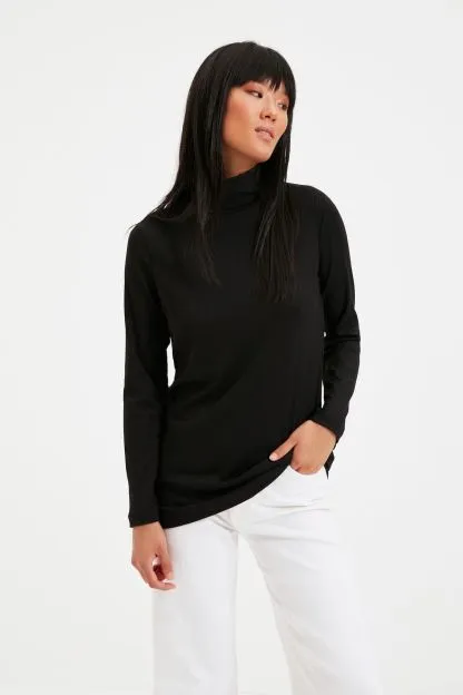 Turtleneck Knitted Body Tunic