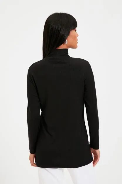 Turtleneck Knitted Body Tunic