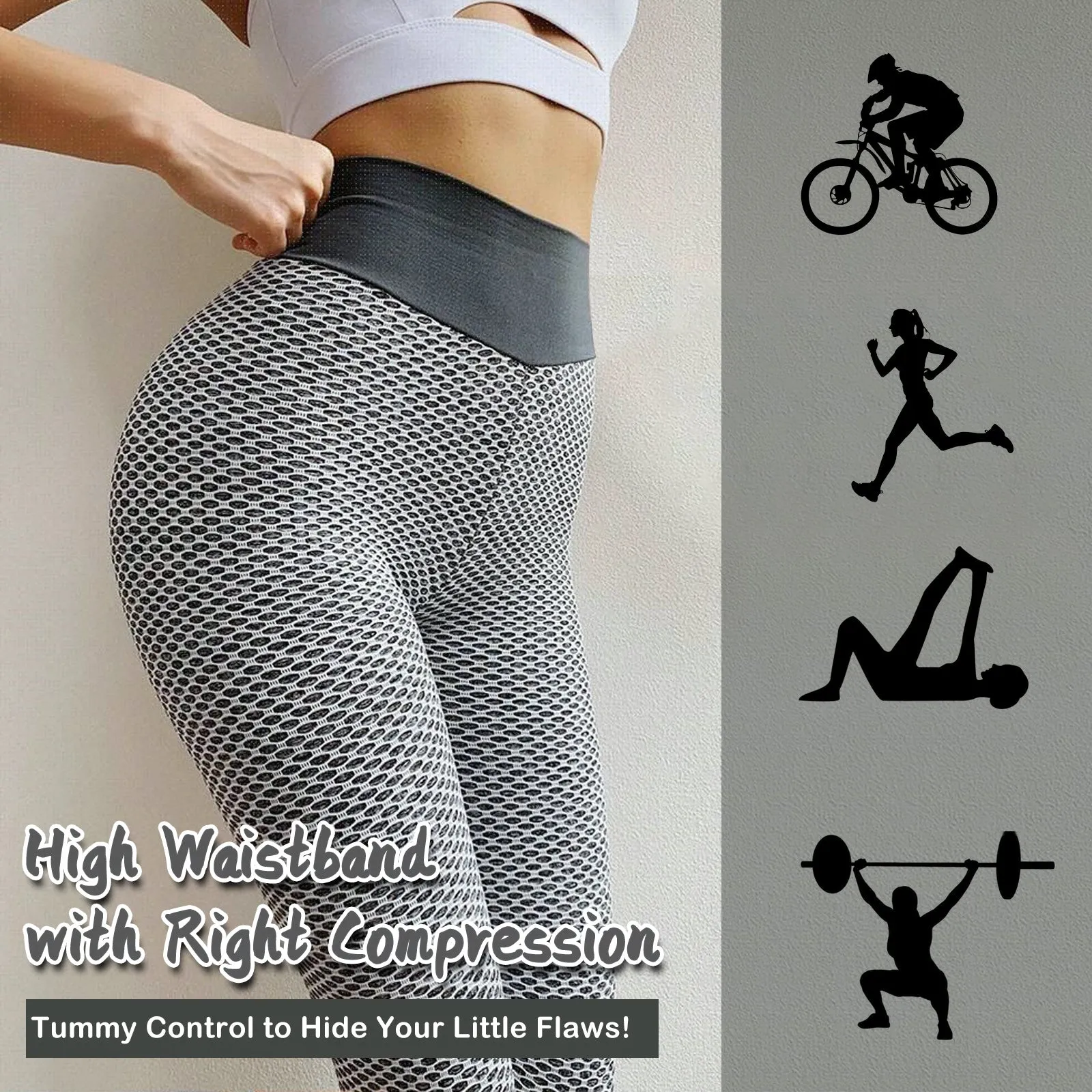 Ultimate Booty Boost: High-Waist Butt-Lifting TikTok Leggings | Marvis