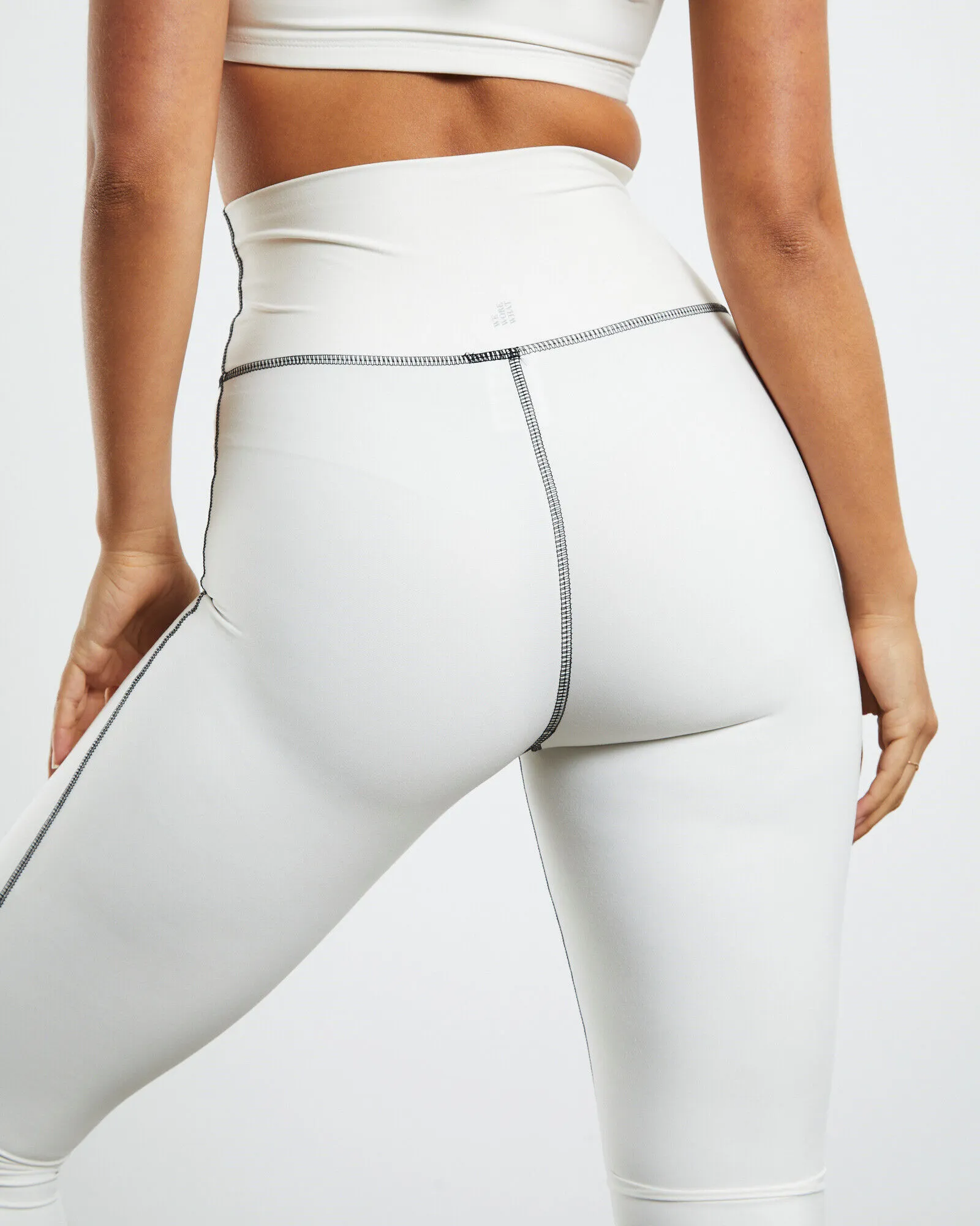 WeWoreWhat Corset Leggings Off White