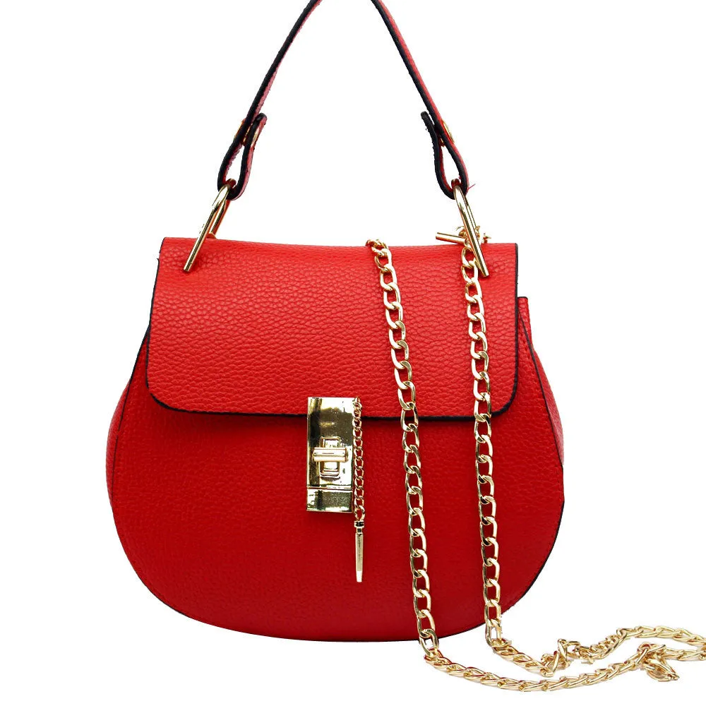 Women Bag Chain Leather Crossbody Shoulder Messenger Bags Hbags Women FamousHbag designer Bag