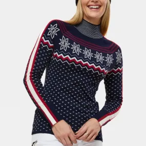 Womens Snowhut Turtleneck Jumper